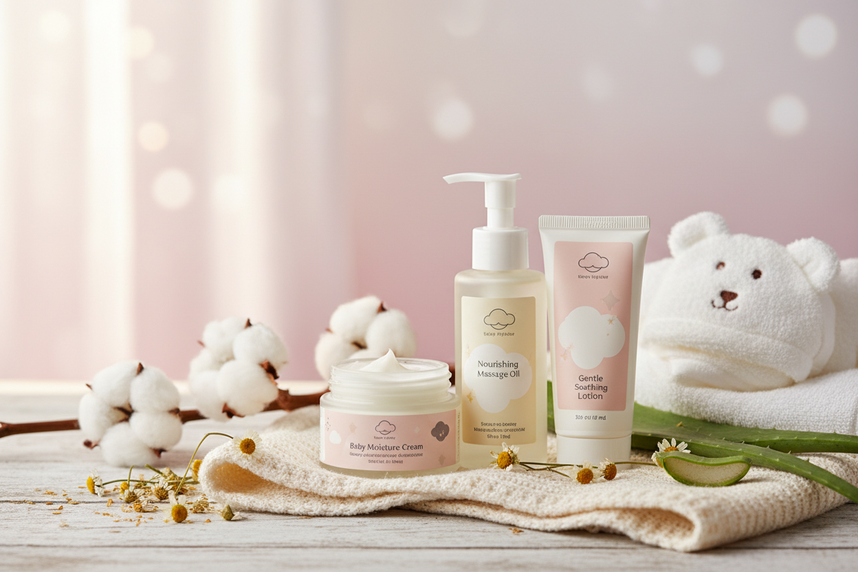 Soin du Corps Bébé Maroc | Crèmes, Huiles & Laits Hydratants