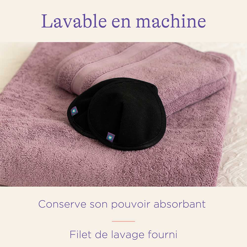 Lansinoh Coussinets d'allaitement lavables Couleurs x8 - Bébé Shop Maroc