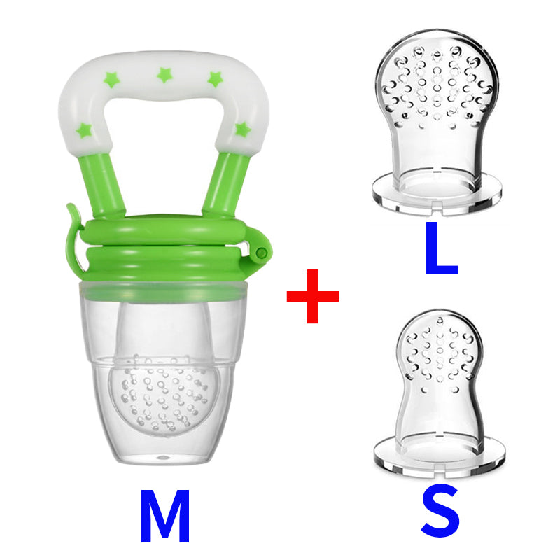Tétine fruit en silicone sans Bpa pour bébé, 3 Tailles