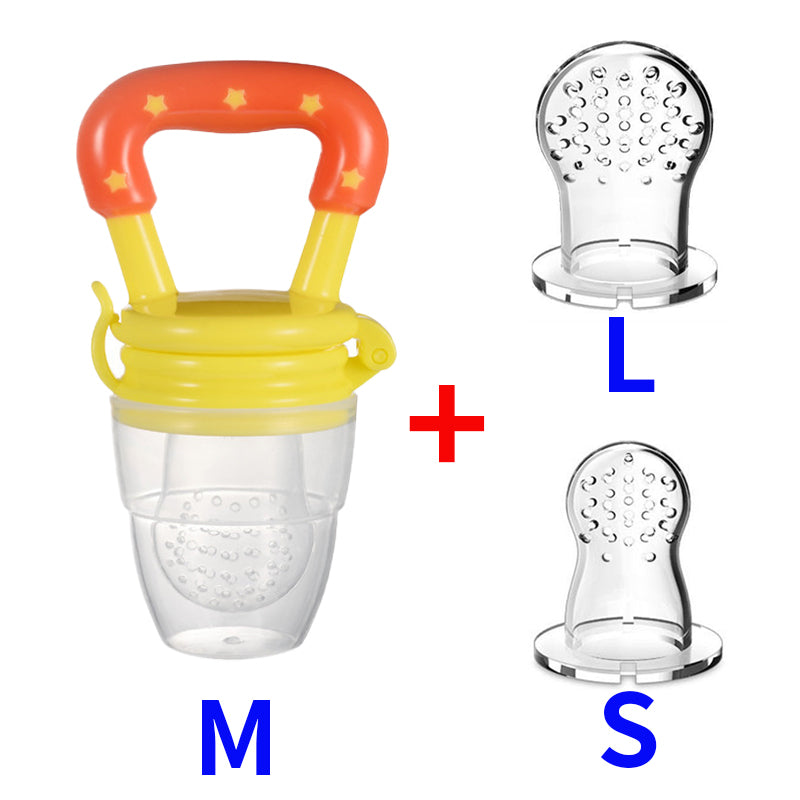 Tétine fruit en silicone sans Bpa pour bébé, 3 Tailles