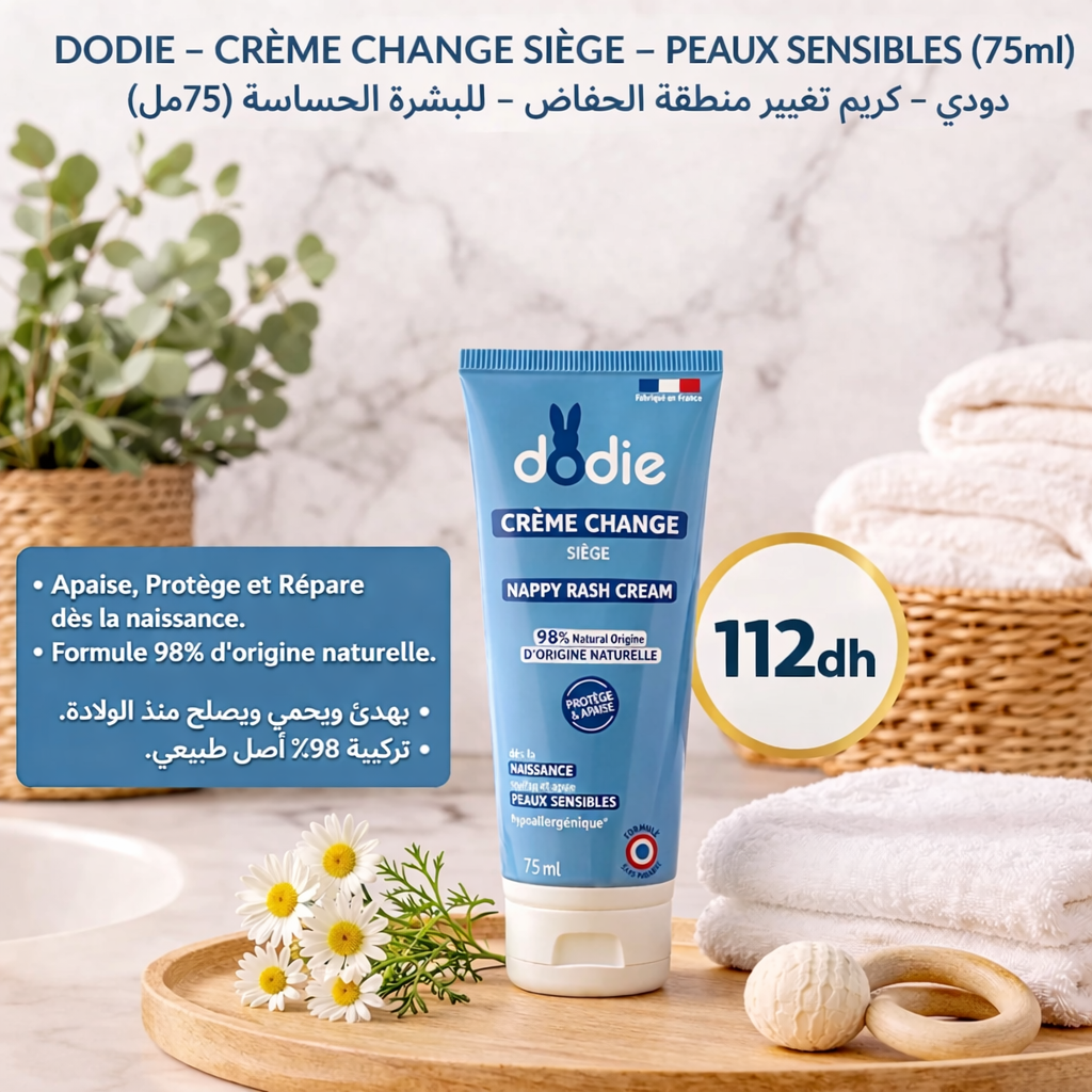 Crème de change tube Dodie - 75ml