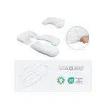 Doomoo coussin grossesse et allaitement XXL maxxy mini leaves vert - Bébé Shop Maroc