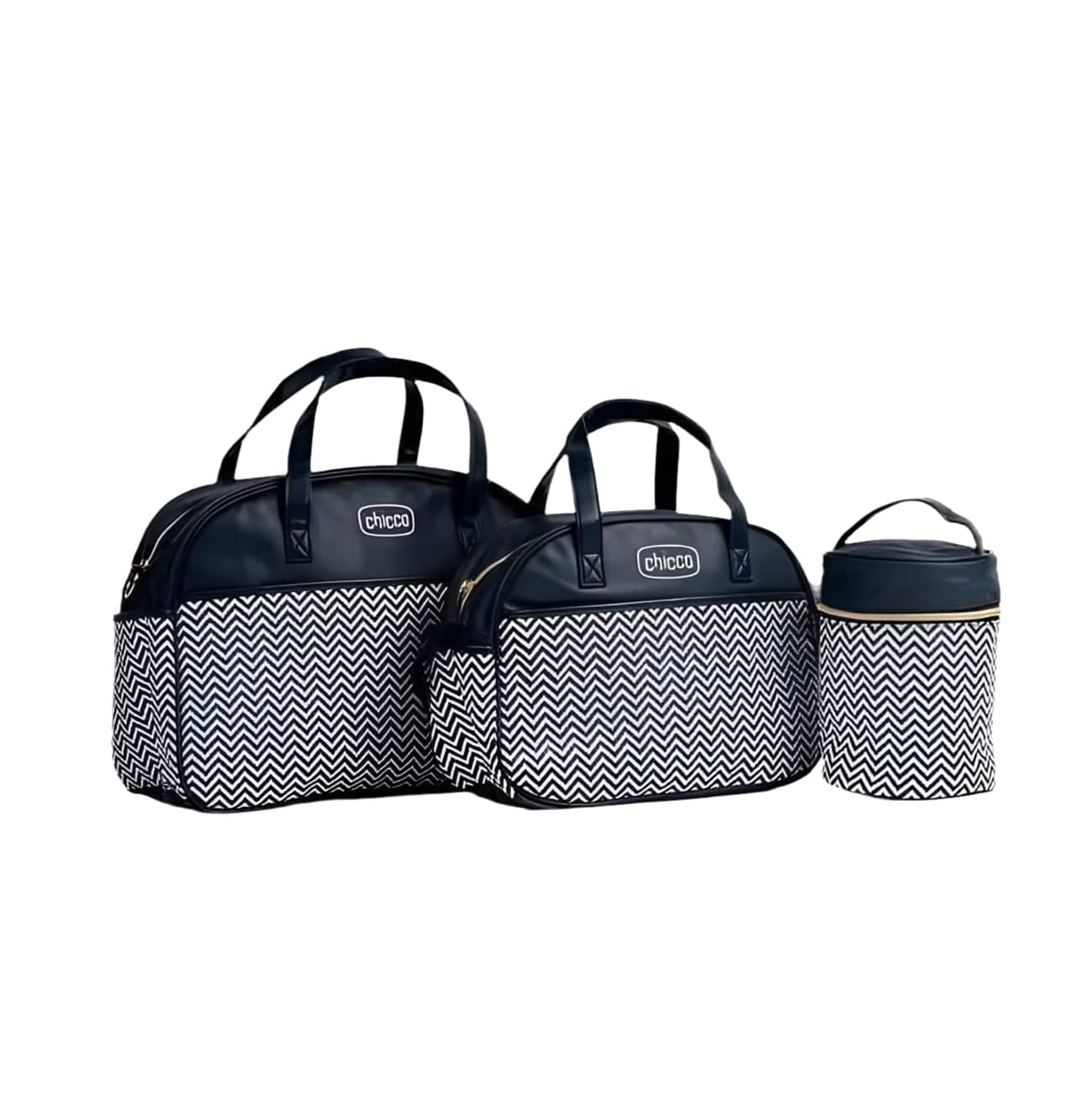 Sac à Langer Chicco avec Petit Sac + Porte-Biberon