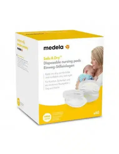 Coussinets d’allaitement jetables 60 unités – Medela - Bébé Shop Maroc