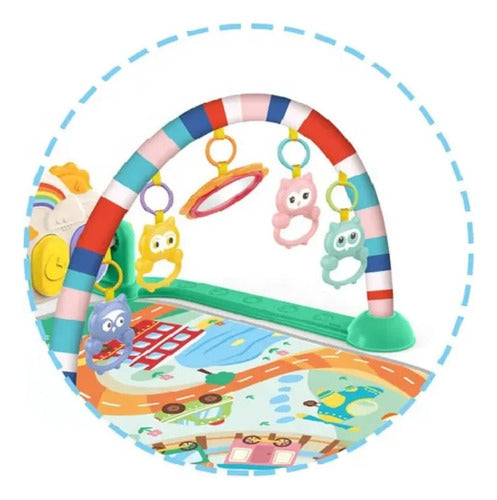 Tapis Piano Fitness éveil musical 3en1