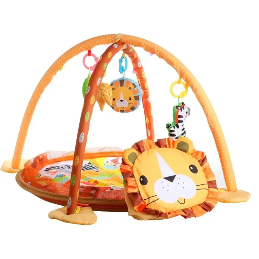 Tapis d'éveil bébé - gym et balles - Lion + 30 balles