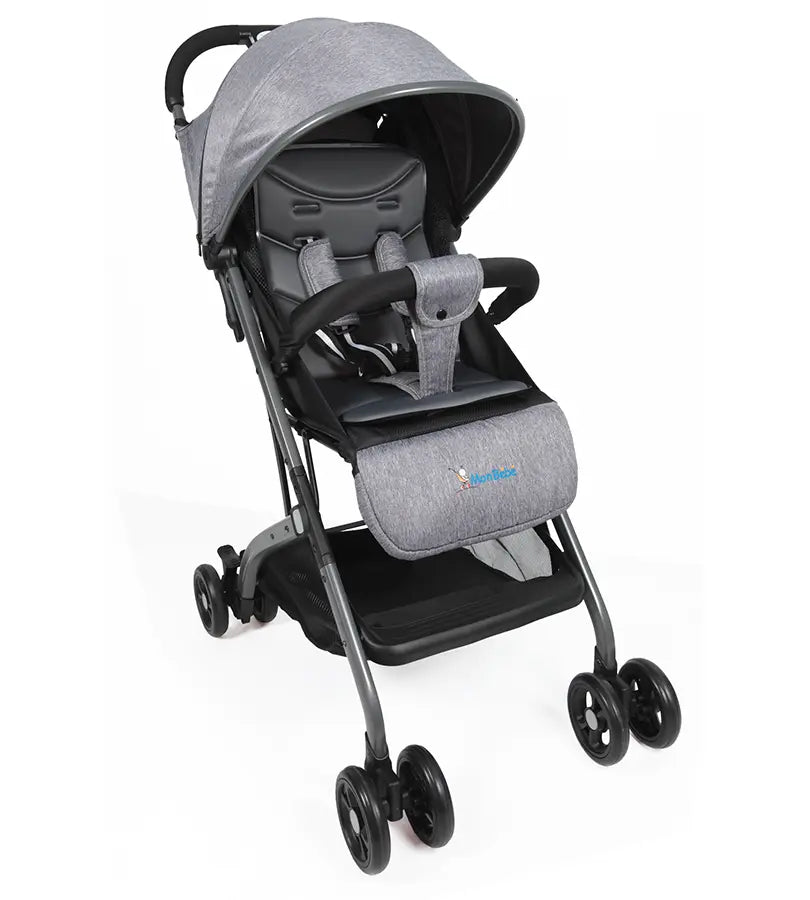 POUSSETTE VALISE GRIS – MON BÉBÉ - Bébé Shop Maroc