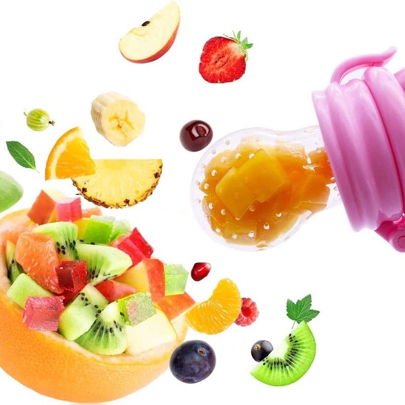 Tétine fruit en silicone sans Bpa pour bébé, 3 Tailles