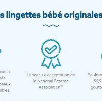 Lingettes Bébé WaterWipes Value Pack 4x60 WaterWipes