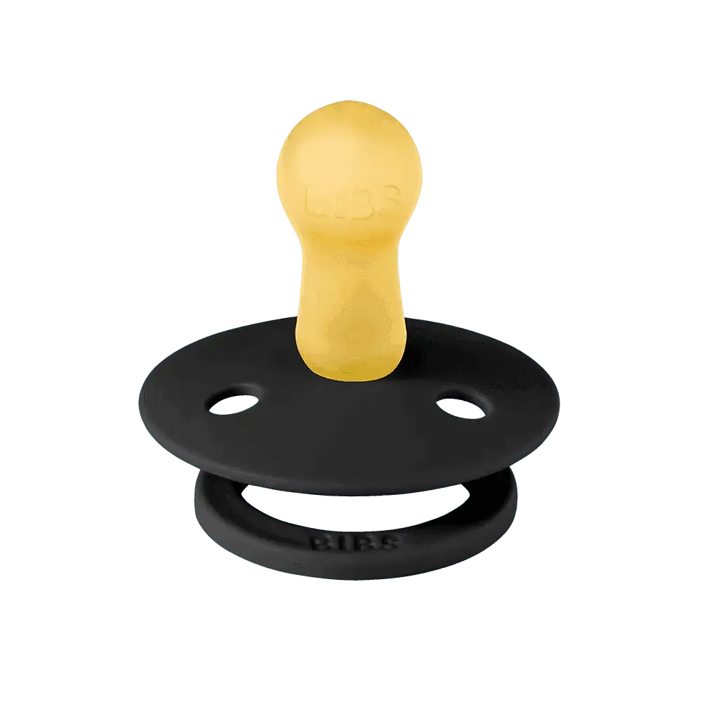 Lot de 2 Sucettes Bibs - Black/White Bibs