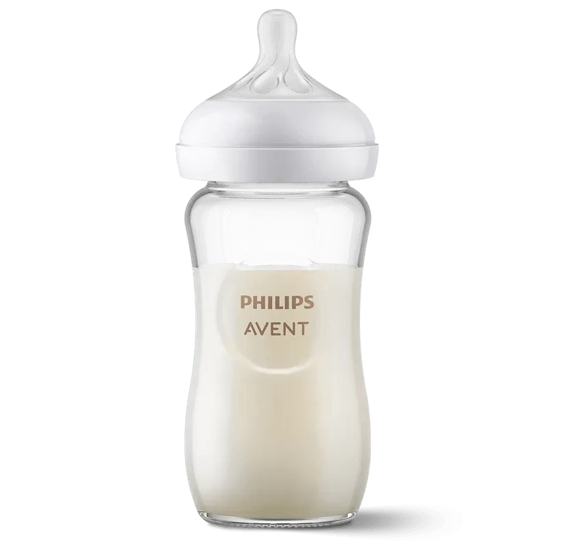 Philips avent biberon naturel 240ml en verre