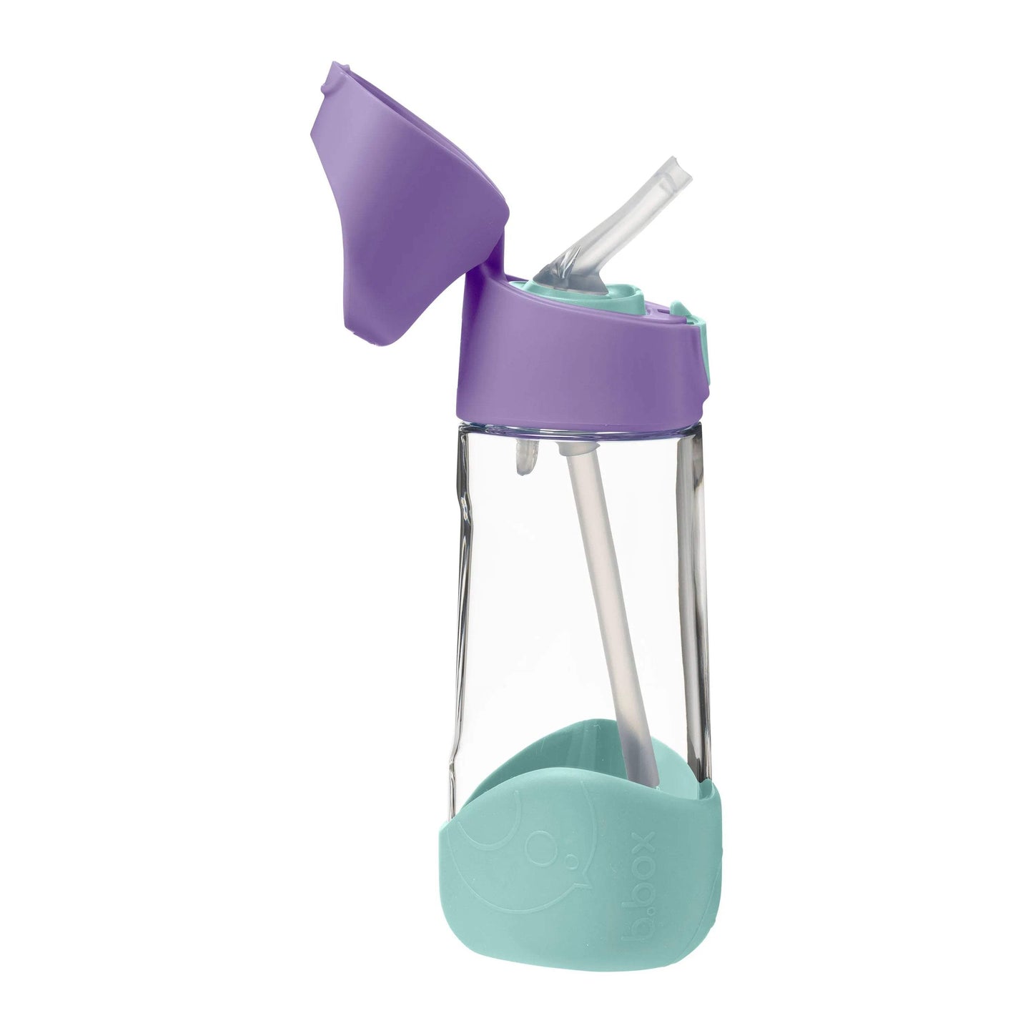 Gourde à paille B box Tritan™ - lilac pop 450ml
