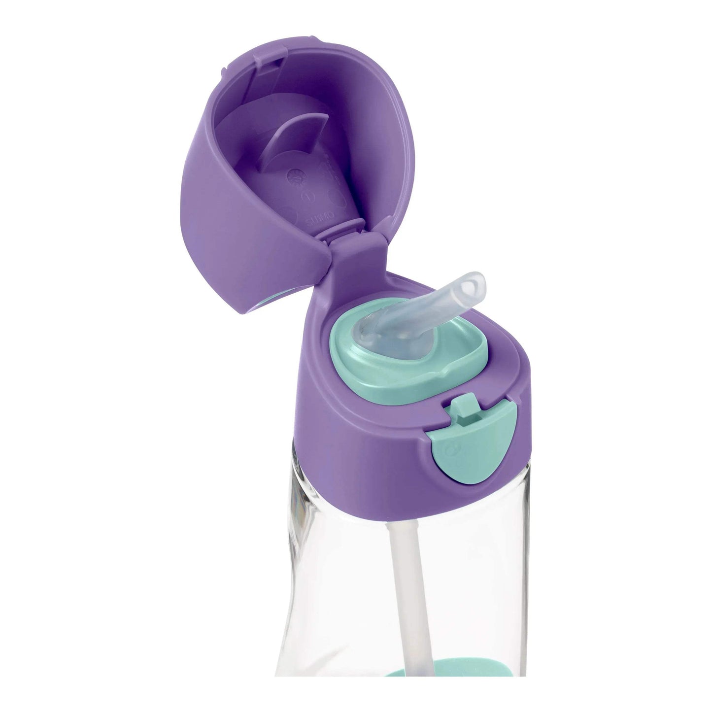 Gourde à paille B box Tritan™ - lilac pop 450ml