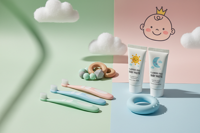 Soin Dentaire Bébé Maroc | Brosses, Dentifrices & Anneaux de Dentition