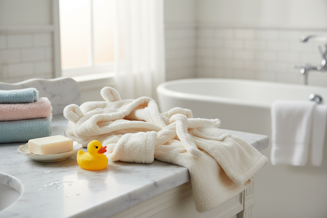 Sorties de Bain Bébé – Douceur et Confort Après le Bain