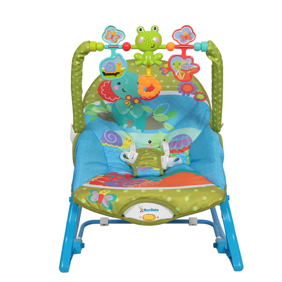 Relax Transat Évolutif avec Musique et Vibration pour Bébé (0–18 kg) – Mon Bébé - Bébé Shop Maroc