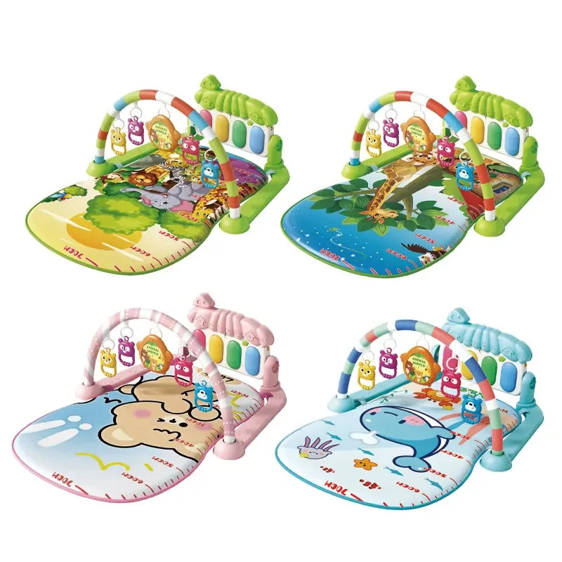 Tapis d’Éveil Bébé Piano Musical 4-en-1 - Bébé Shop Maroc
