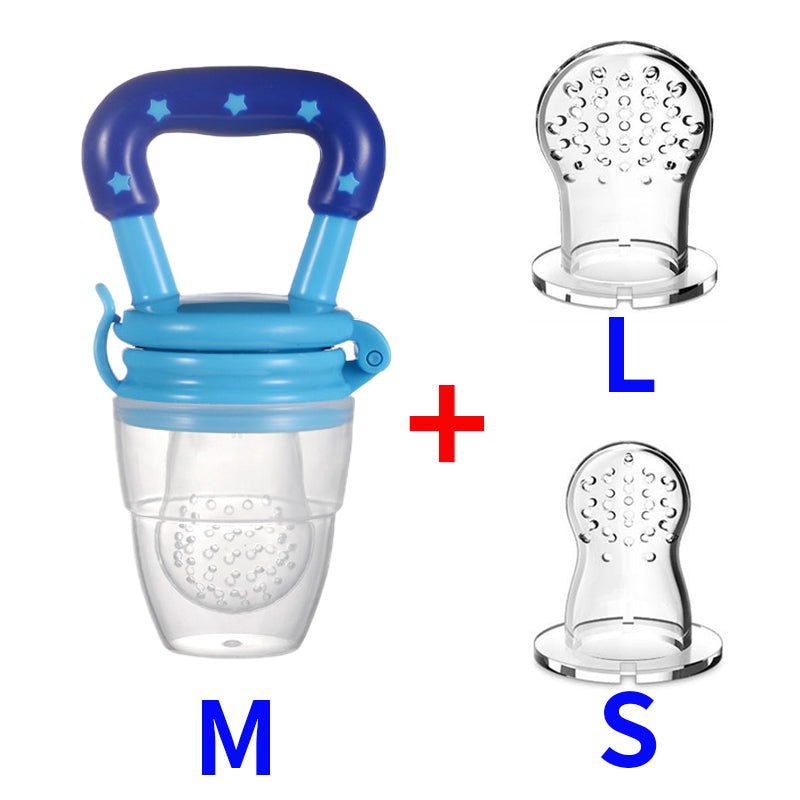 Tétine fruit en silicone sans Bpa pour bébé, 3 Tailles