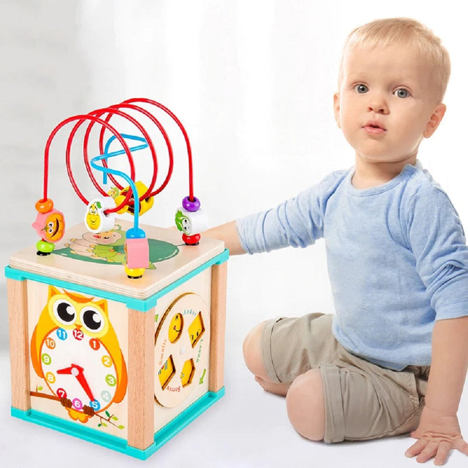 5 in 1 ActivityCube : Le Cube Multifonction 5 en 1 - Bébé Shop Maroc