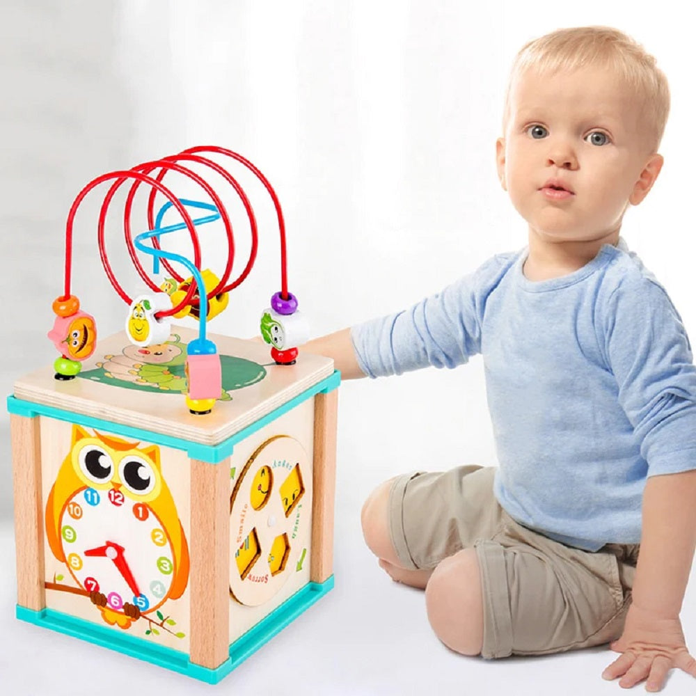 5 in 1 ActivityCube : Le Cube Multifonction 5 en 1 - Bébé Shop Maroc
