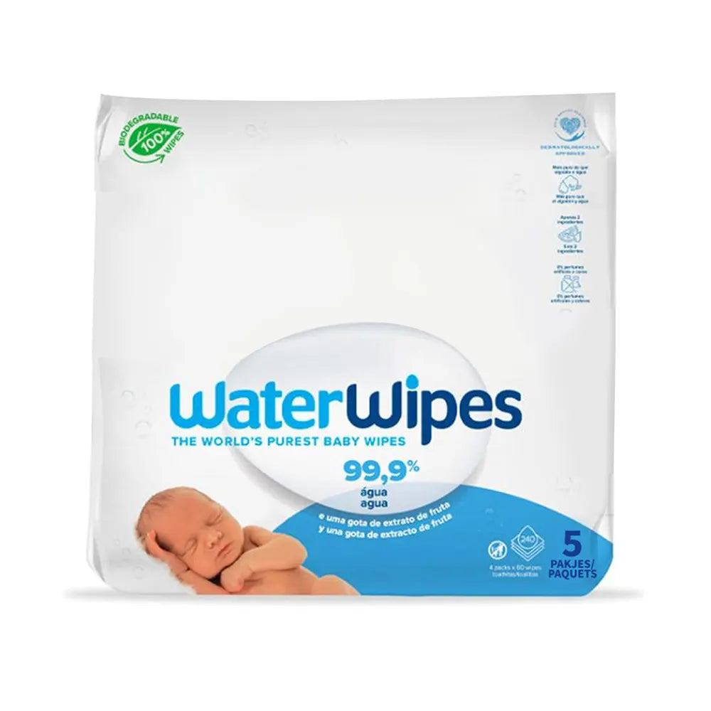 Offre : Lingettes Bébé WaterWipes Value 4 Achetées + 1 Offert - Bébé Shop Maroc
