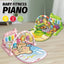 Tapis d’Éveil Bébé Piano Musical 4-en-1