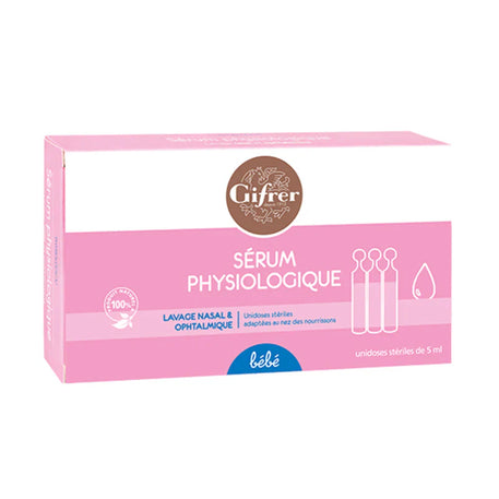 Gifrer sérum physiologique bébé 12x5ml - Bébé Shop Maroc