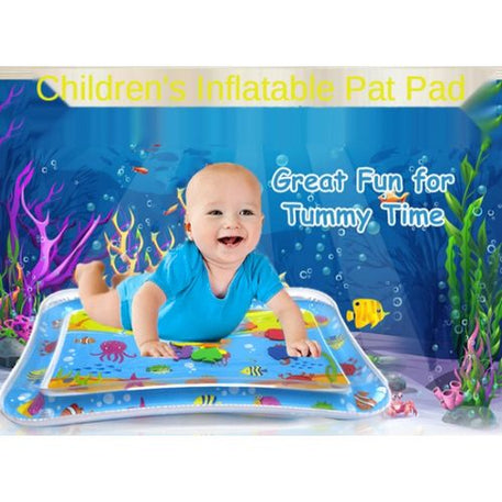 Tapis d'Eau Gonflable Bébé – Fond Marin