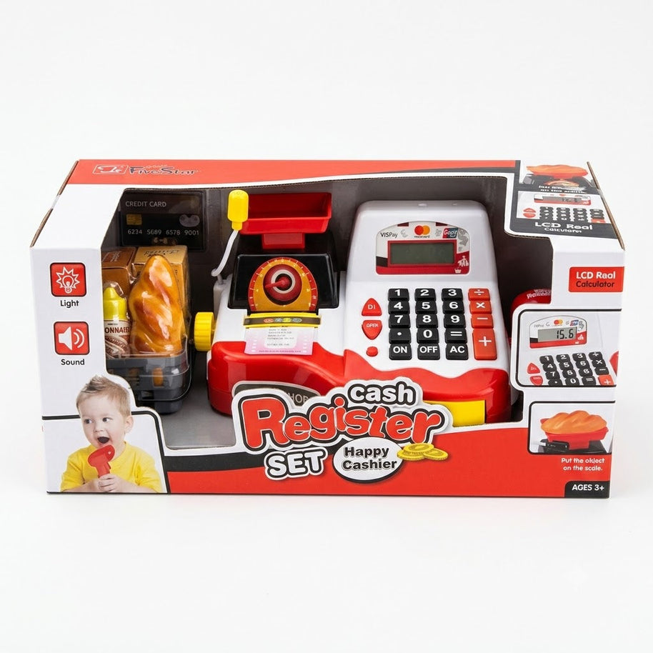 Caisse Enregistreuse Happy Cashier – Calculatrice LCD