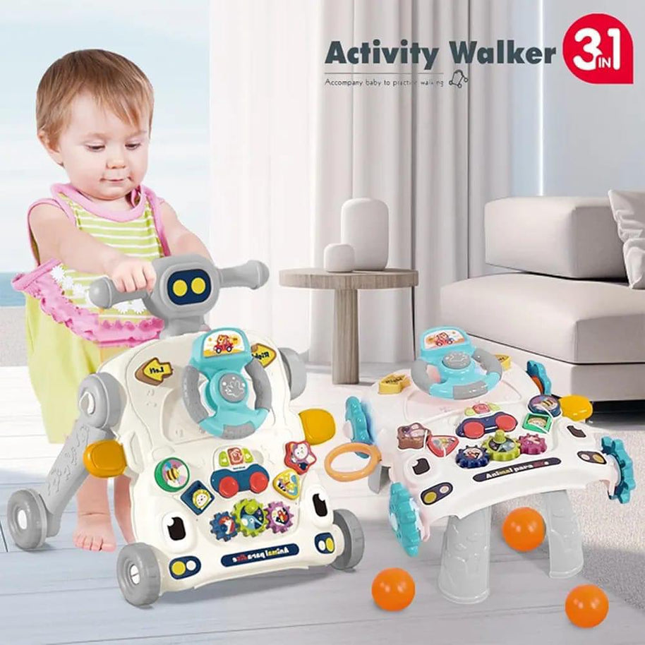 Trotteur Évolutif 3-en-1 Bébé Shop Maroc