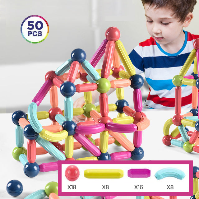 Jeu de construction magnétique - Bébé Shop Maroc