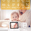 Babyphone Moniteur de bébé avec caméra de vision nocturne