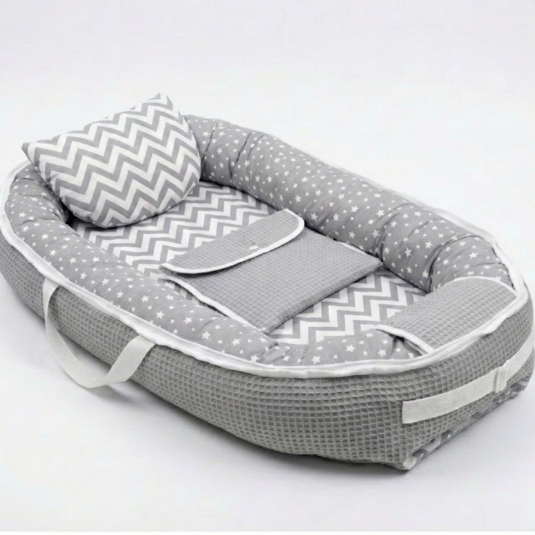 Couffin Bébé Nomade & Pliable - Lit Cocon Transformable - Bébé Shop Maroc