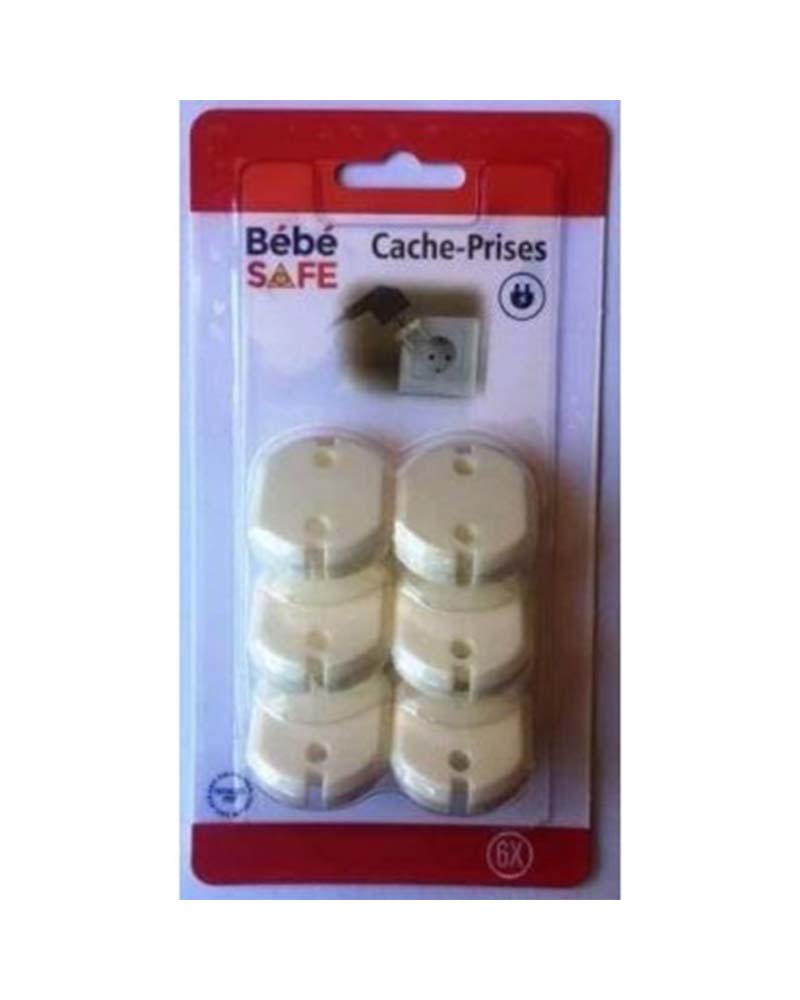 Cache Prises (6pcs) - Bébé Safe Elodis