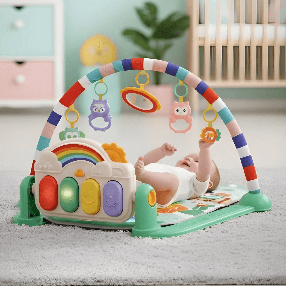 Tapis Bébé Musical avec Piano - Bébé Shop Maroc