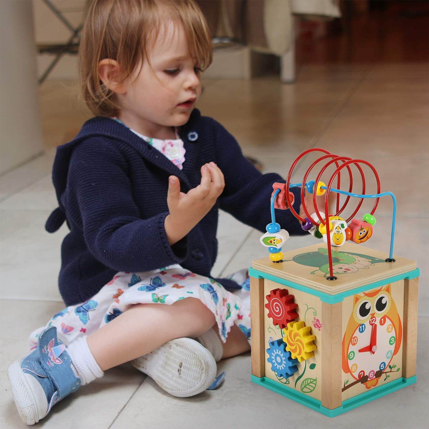 5 in 1 ActivityCube : Le Cube Multifonction 5 en 1 - Bébé Shop Maroc