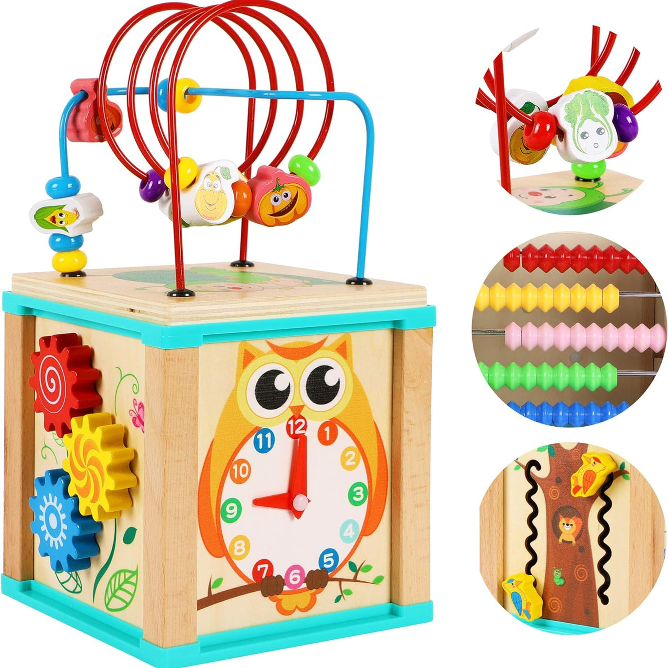 5 in 1 ActivityCube : Le Cube Multifonction 5 en 1 - Bébé Shop Maroc