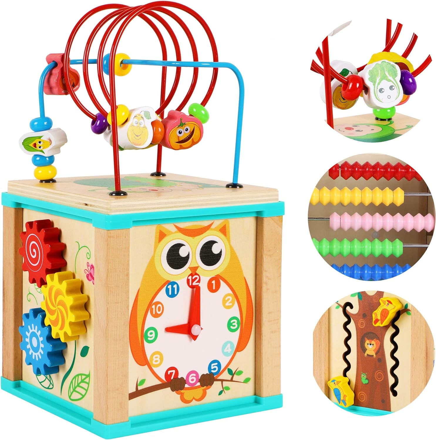 5 in 1 ActivityCube : Le Cube Multifonction 5 en 1 - Bébé Shop Maroc