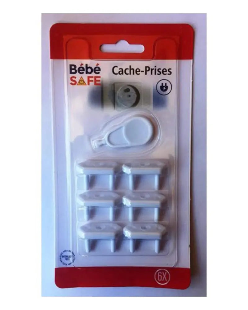 Bébé Safe Cache Prise - 6pcs Elodis Sécurité Maison