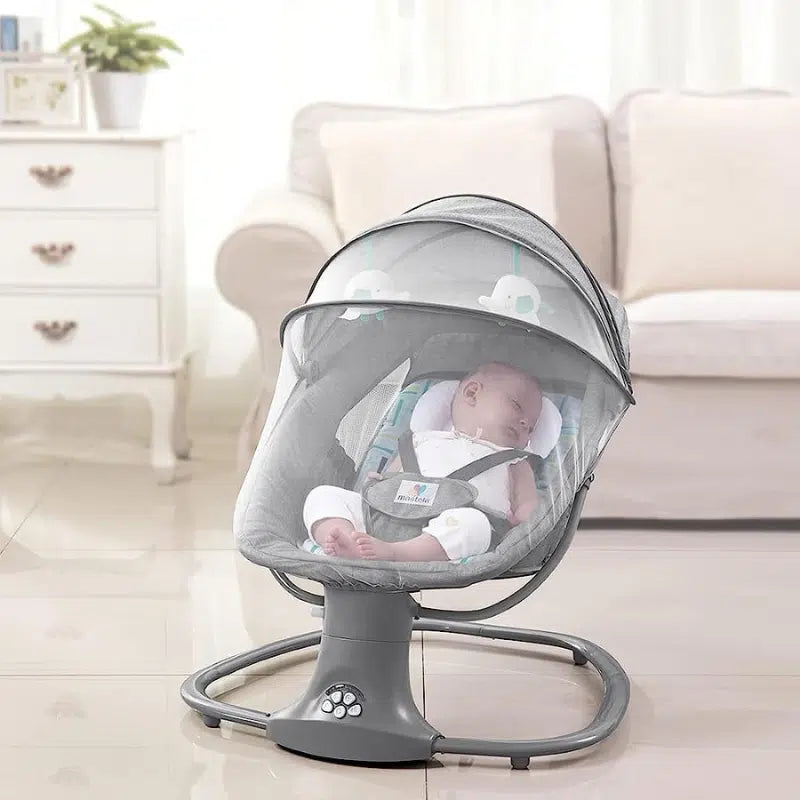 Balancelle Bébé 3en1 Musicale Mastela – Transat & Siège Évolutif