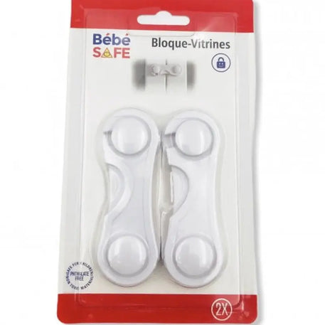 Bloque Vitrines (2pcs) Bébé Safe Elodis Sécurité Maison