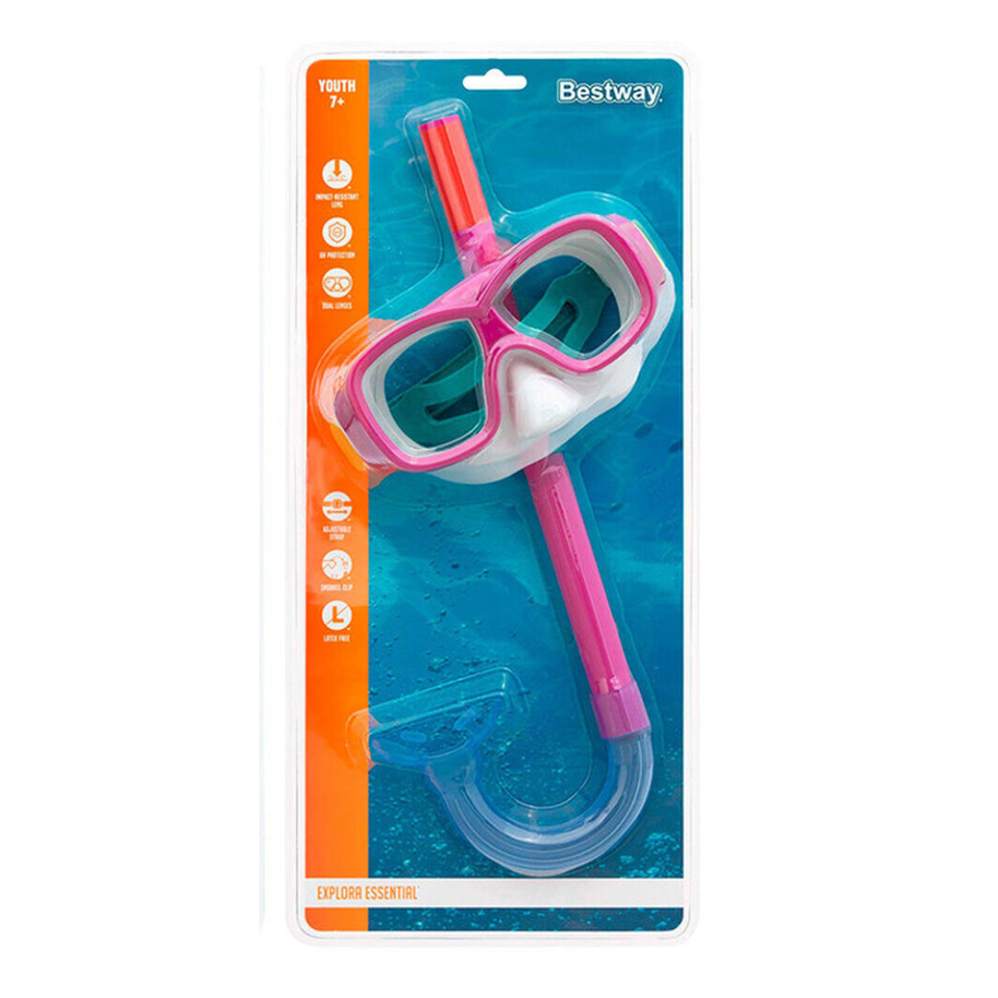 Kit Masque et Tuba Enfant – Bestway Explora Essential – 7A+