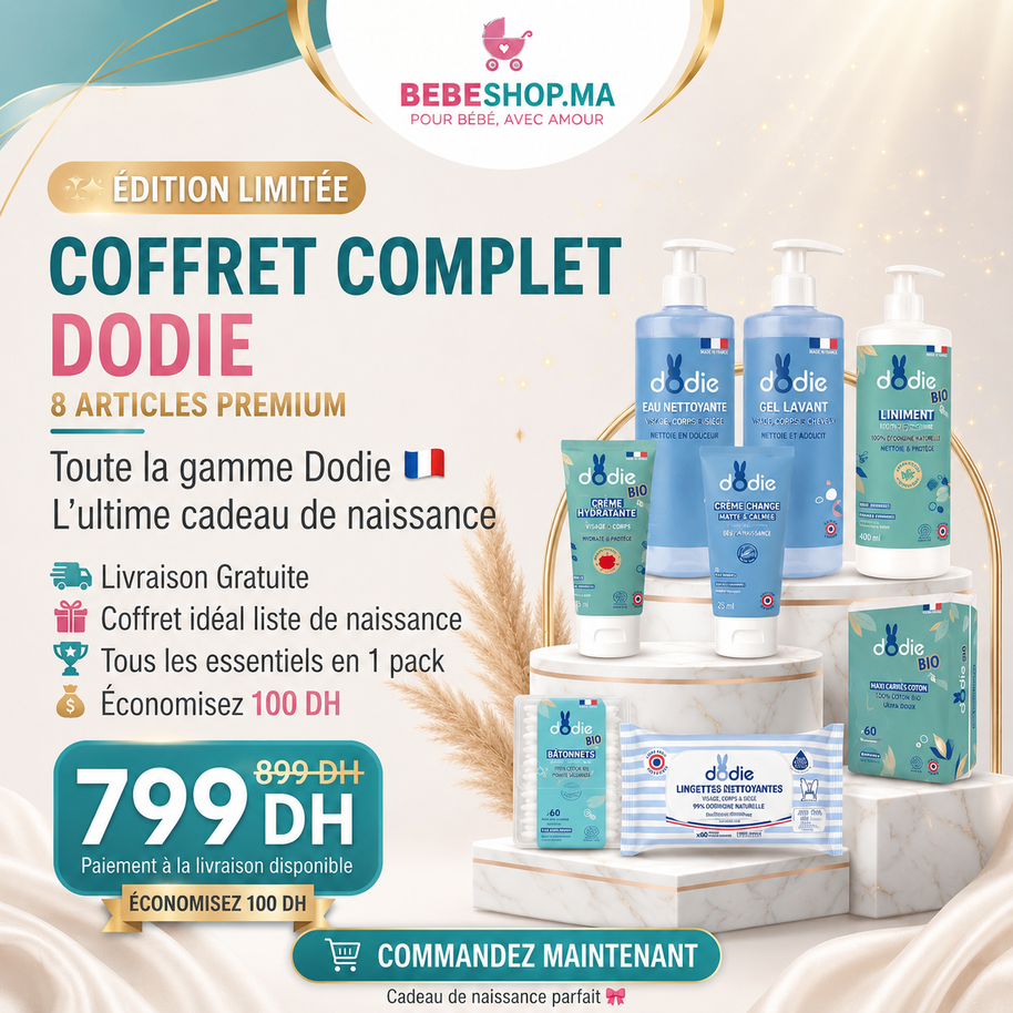 [ÉDITION LIMITÉE] Coffret Complet Dodie 8 Articles - Livraison Gratuite