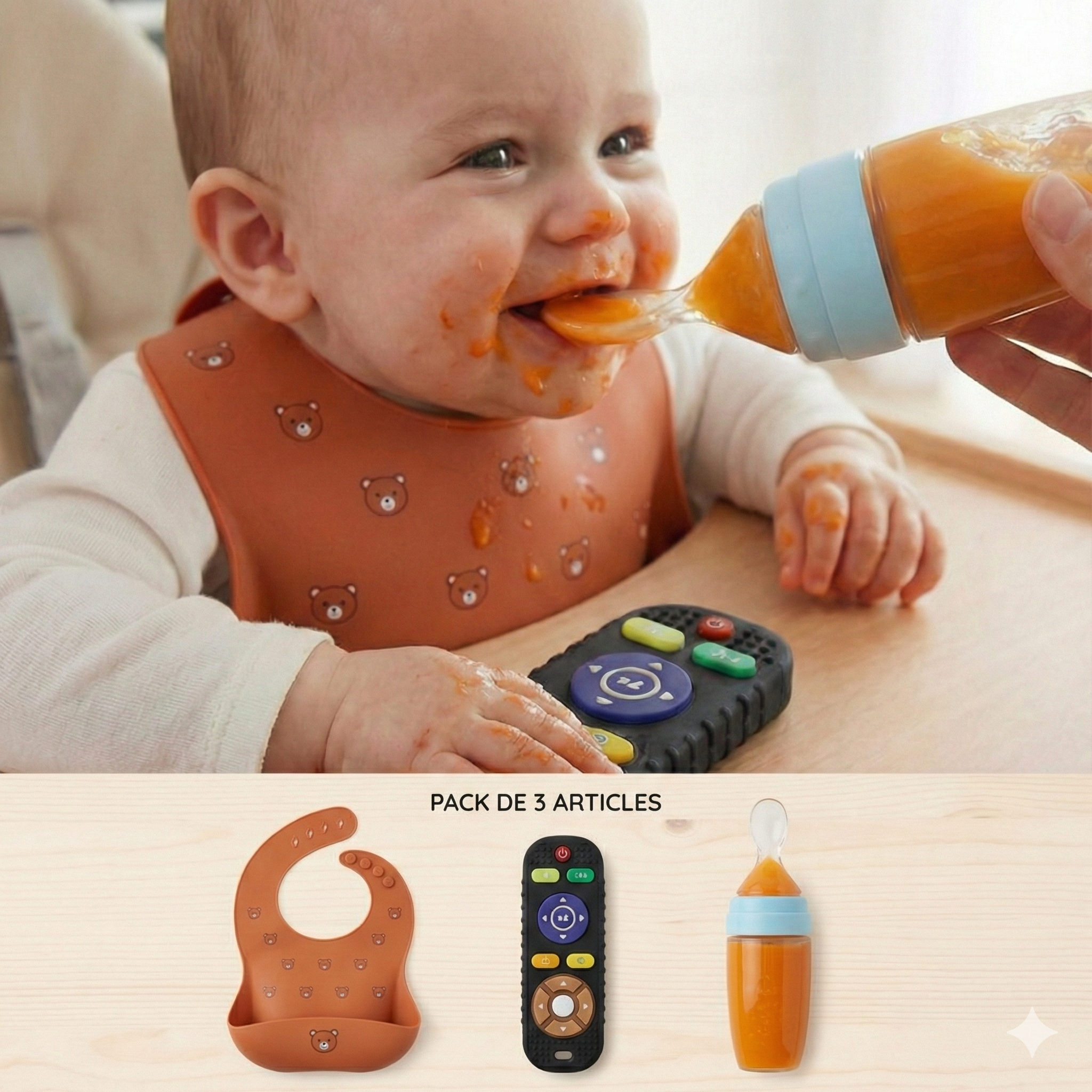 Pack 3-en-1 "Repas & Soulagement"