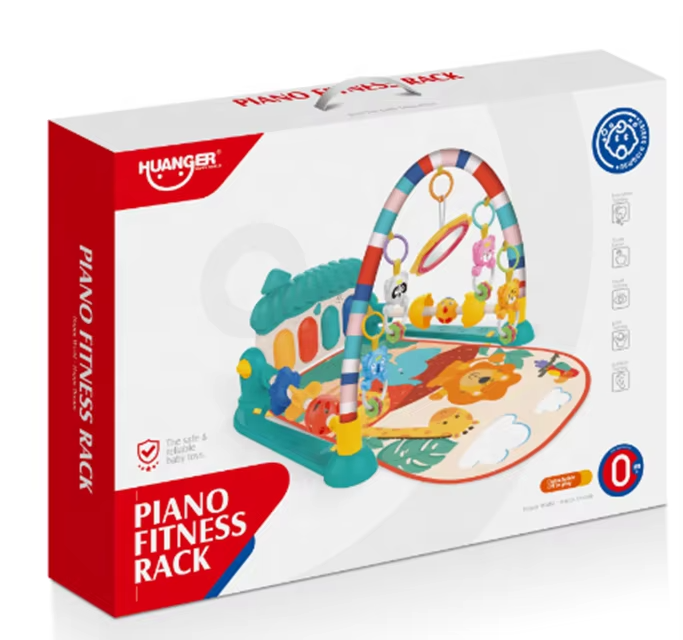 Grand Tapis d’éveil XL Interactif Piano Musical +0M