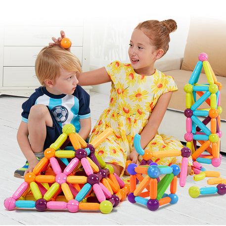 Jeu de construction magnétique - Bébé Shop Maroc