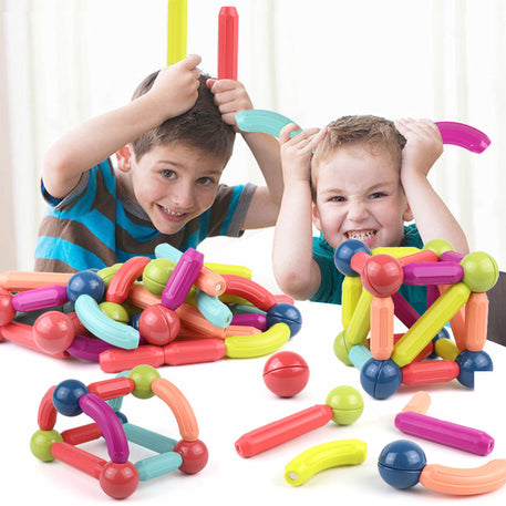 Jeu de construction magnétique - Bébé Shop Maroc