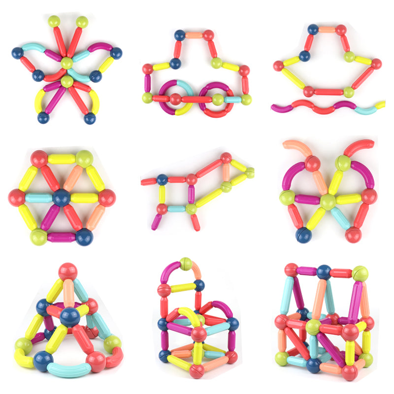 Jeu de construction magnétique - Bébé Shop Maroc