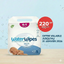 Lingettes Bébé WaterWipes Value Pack 4+ 1 Offert