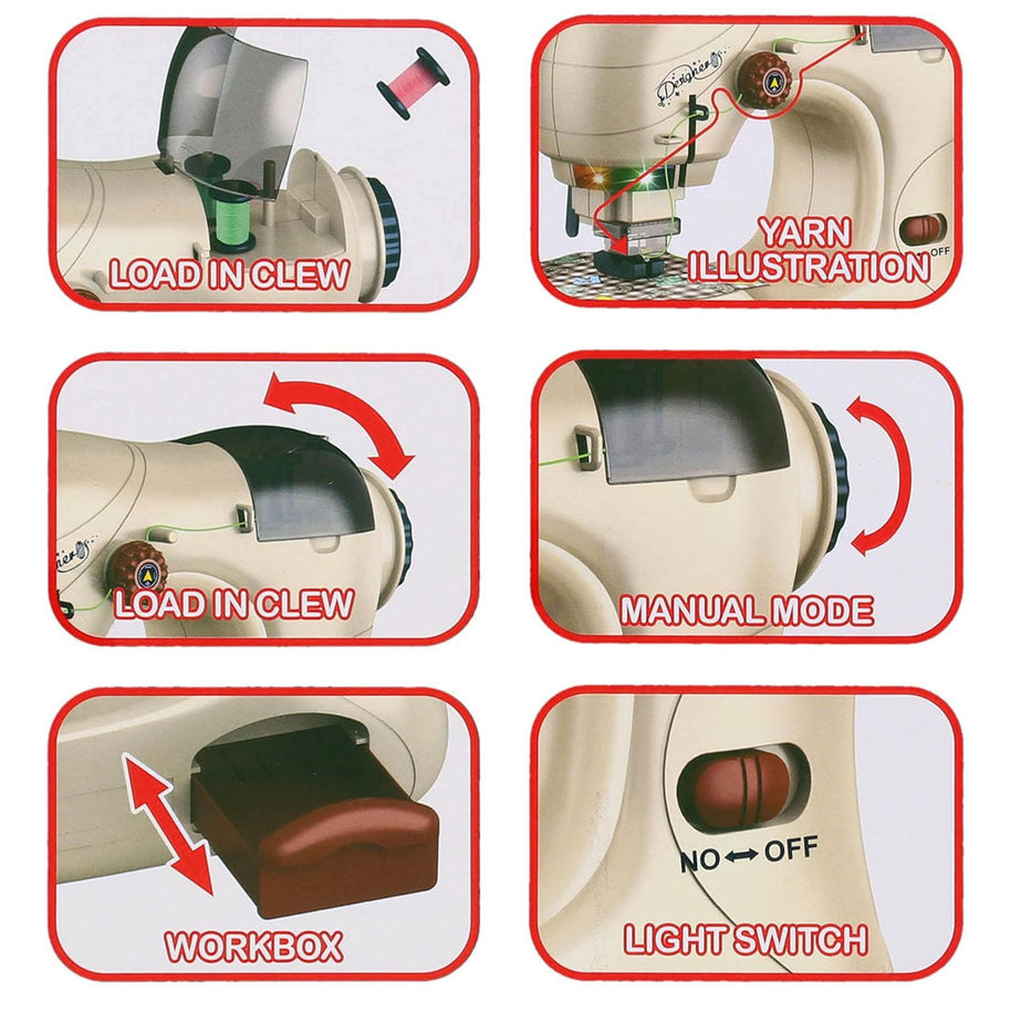 Machine à Coudre Électrique pour Enfants – 3A+ - Bébé Shop Maroc